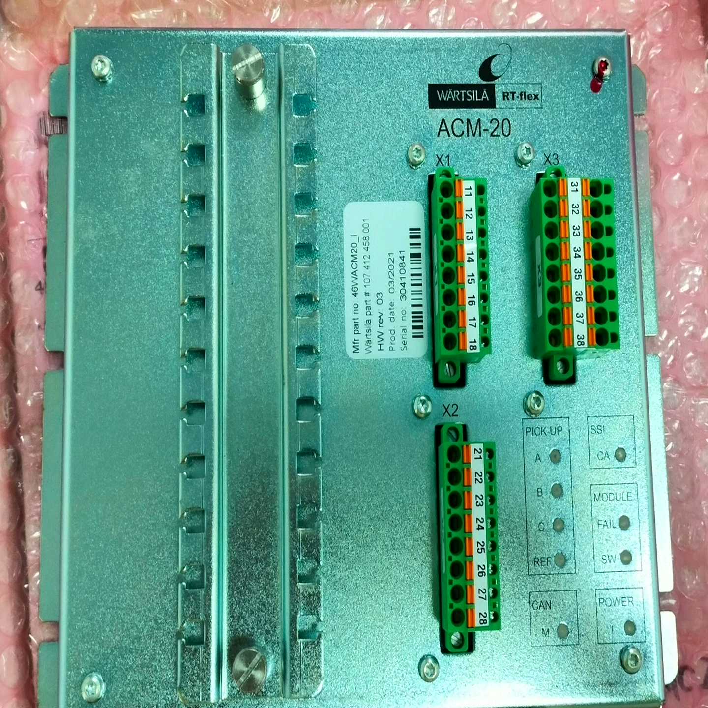 【请询价】全新现货Wrtsil RT-flex ACM-20控