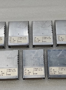 SULZER 112.054.776.210 IOMODULE AI2E