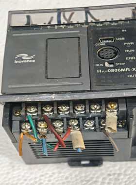 汇川PLCH1U-0806MT一XP刚成色如图功能。询价