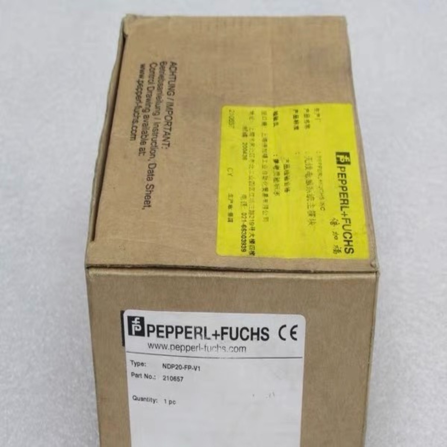 【请询价】全新德国倍加福P+F模块NDP20-FP-V1 现货2106