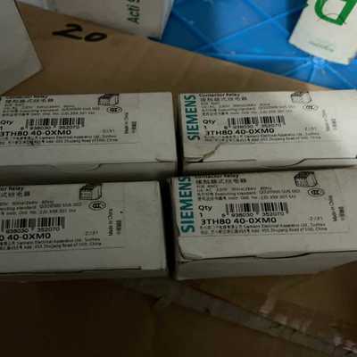 西门子接触器式继电器，型号：3TH8040-0XM0，共4个