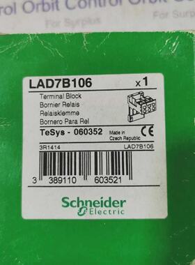 Schneider Electric LAD7B106 Terminal Block TeSys060352