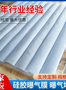 曝气管盘式曝气膜管厂供EPDM橡胶提升式曝气器膜片曝气软管