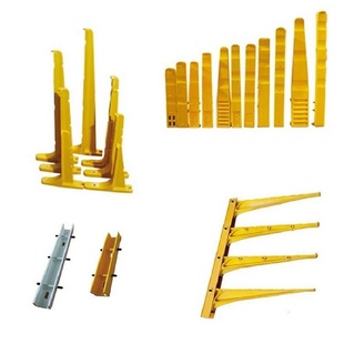 玻璃钢电缆支架复合材料螺钉式电缆沟托架绝缘防腐通信电力井支架