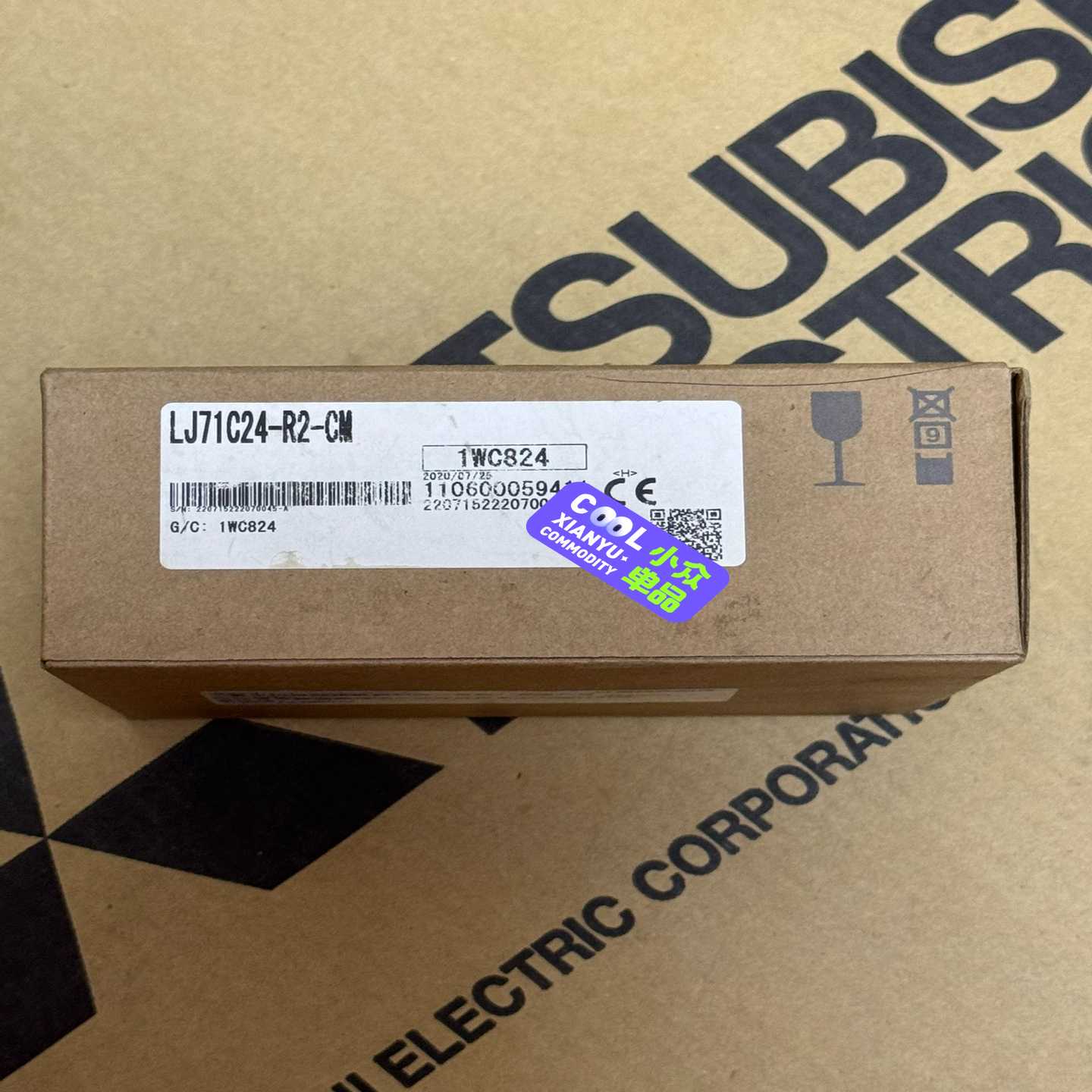 LJ71C24-R2-CM，应保存不当，外标签有些询价