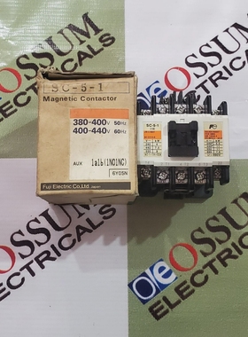 FUJIELECTRICSC-5-1(19)MAGNETICCONTACTOR19AMPVOLTAGE3