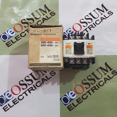 FUJIELECTRICSC-5-1(19)MAGNETICCONTACTOR19AMPVOLTAGE3