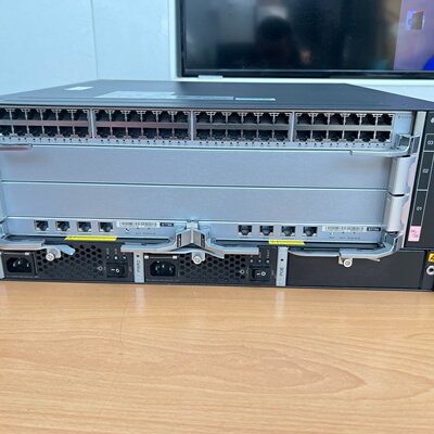 华为S7703核心交换机 机箱双电源双引擎48口千兆业-议价
