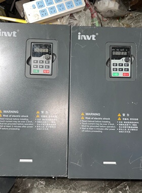 溢价-英威腾变频器GD200037G045P4成色不错实物