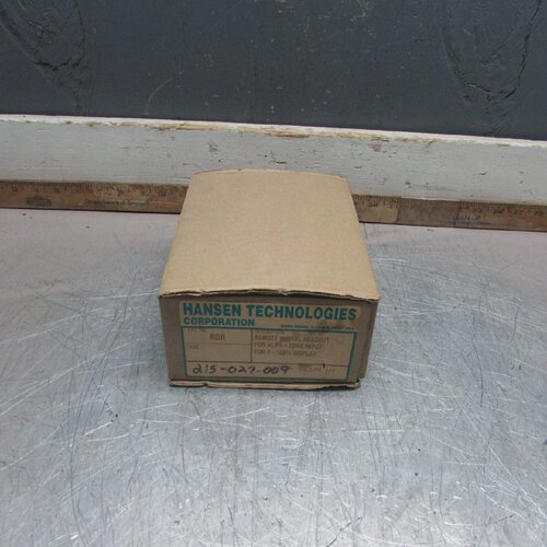 NEW Hansen RDR Remote Digital Readout  VLT 420 mA Input  010