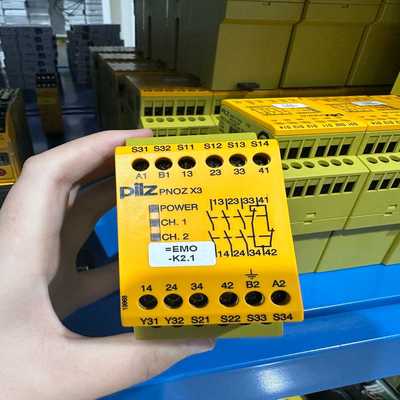 PILZ皮尔兹PNOZX3安全继电器，型号774318，法--议价商品