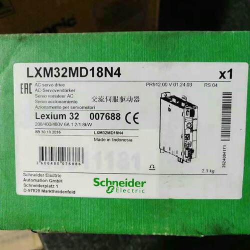 议价施耐德伺服驱动器 LXM32CD30N4 全新原装正品 质保一年
