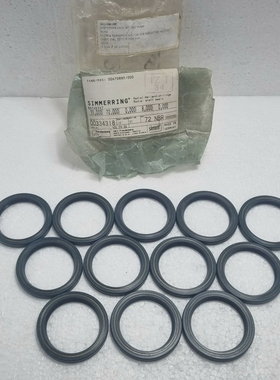 Simmerring00334318轴密封55*72*8垫72NBR00000902(12件)