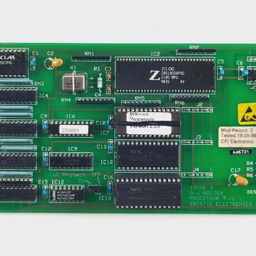 Cristie Electronics AW 402300 Type 1 Pcb Carte De Processus