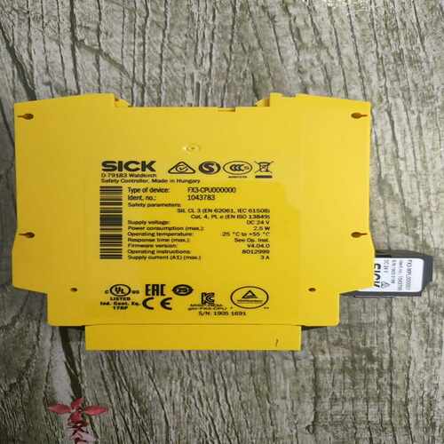 FX3-CPU000000 扩展模块 SICK德国西克安全继[浩蓉商户]