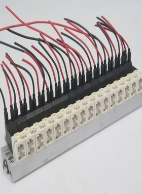 SMCVQ110H-5G-X222,阀端子带16xSMC电磁阀