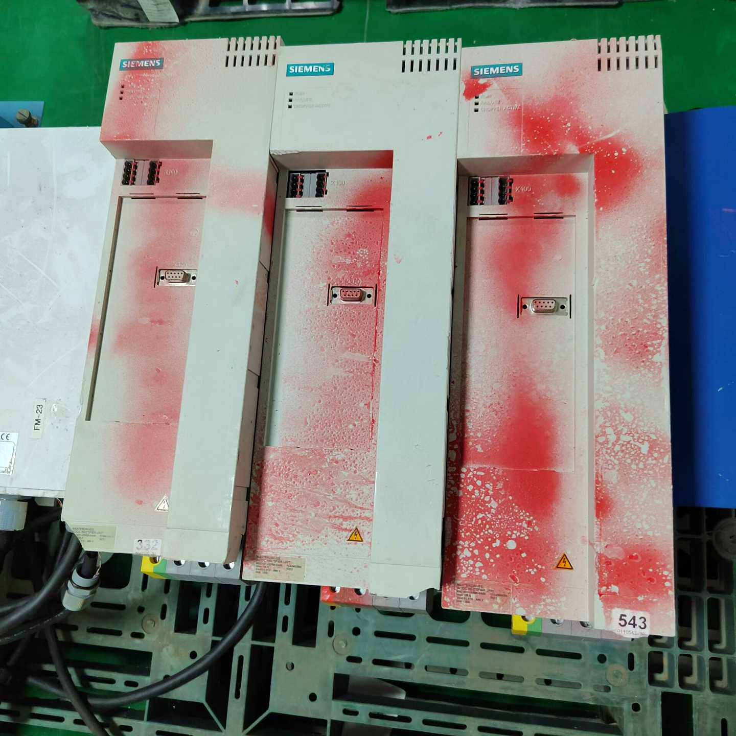 西门子Masterdrives伺服驱动器，型号6SE7031--议价商品