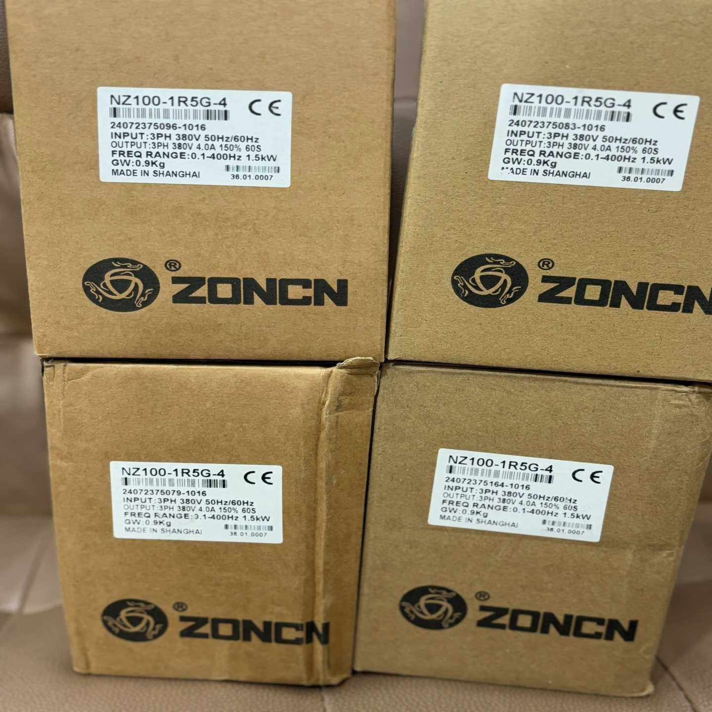 众辰变频器NZ100-1R5G-4380V1.5KW