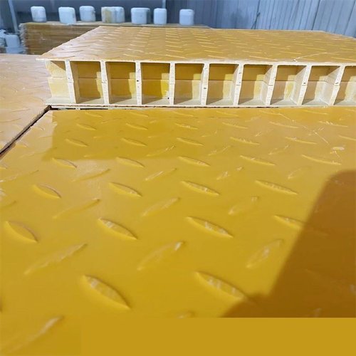 厂家直销玻璃钢格栅花纹盖板化工厂污水处理厂排水沟地沟格栅盖板