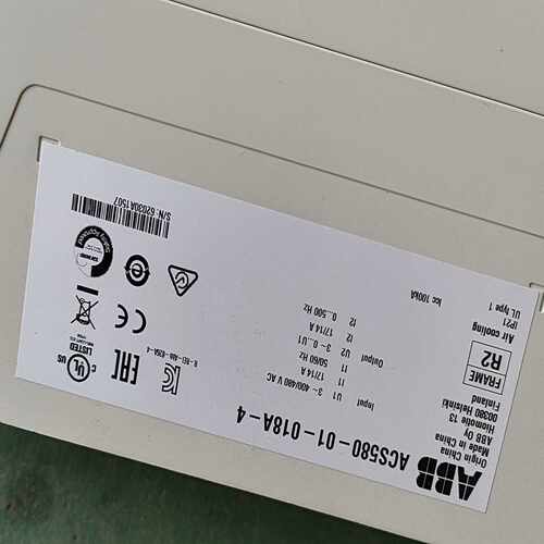 咨询-ABB变频器580系列7.5KW