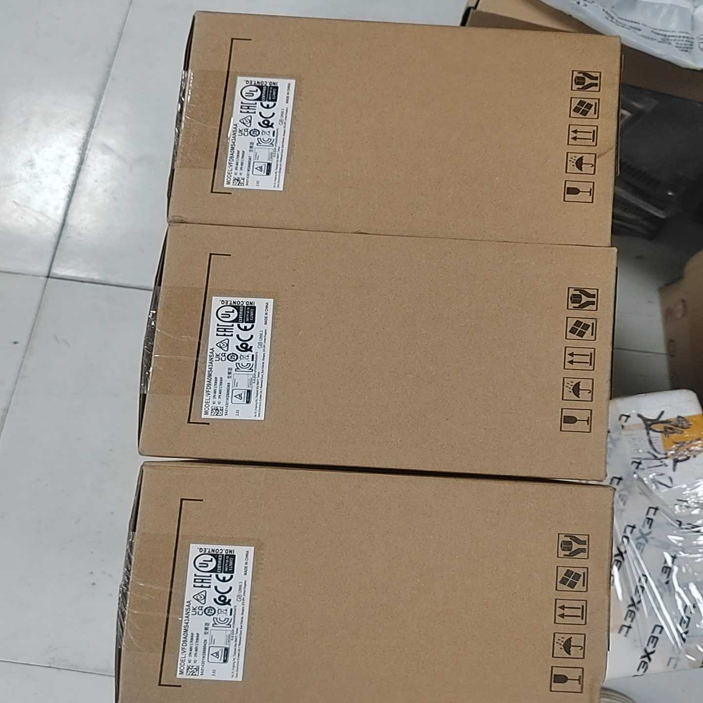 议价全新台达变频器VFD9A0MS43ANSAA，3.7KW，三