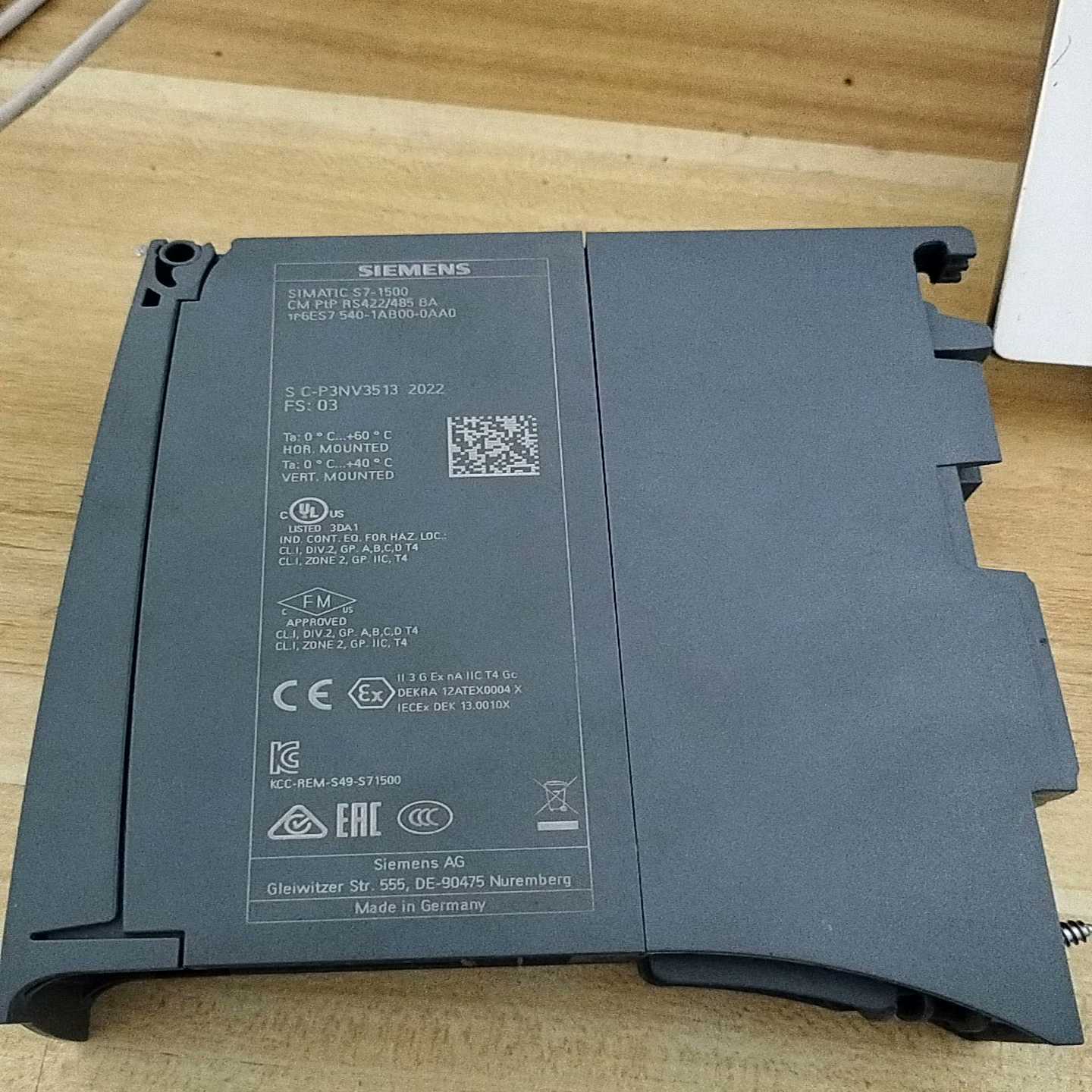 6ES7540-1AB00-0AA0裸机，成色从新，询价