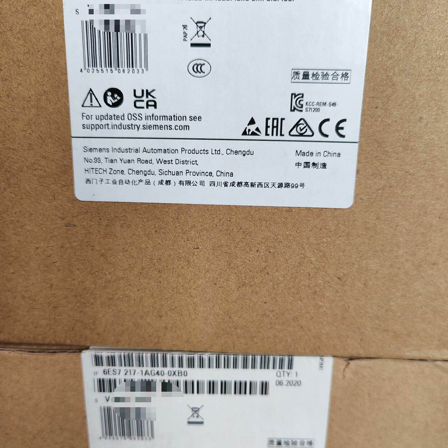 6ES7217-1AG40-0XB0原装原标未开封议价议价