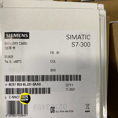 【询价】6ES7953-8LJ31-0AA0MMC卡512KB