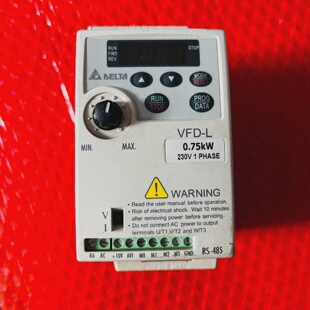 溢价-VFD007L21A台达变频器VFDL0.75W