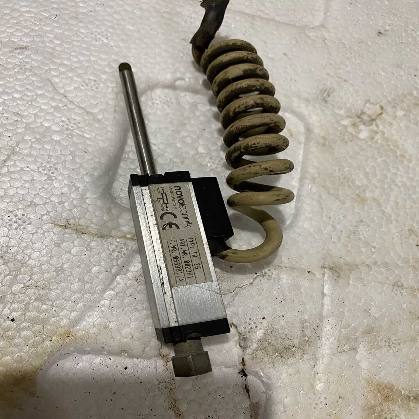 询价novotechnik自复位式直线位移传感器TR2