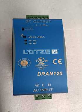 德国吕策lutze开关电源DRAN120-24B.实物图片，(通通配件）
