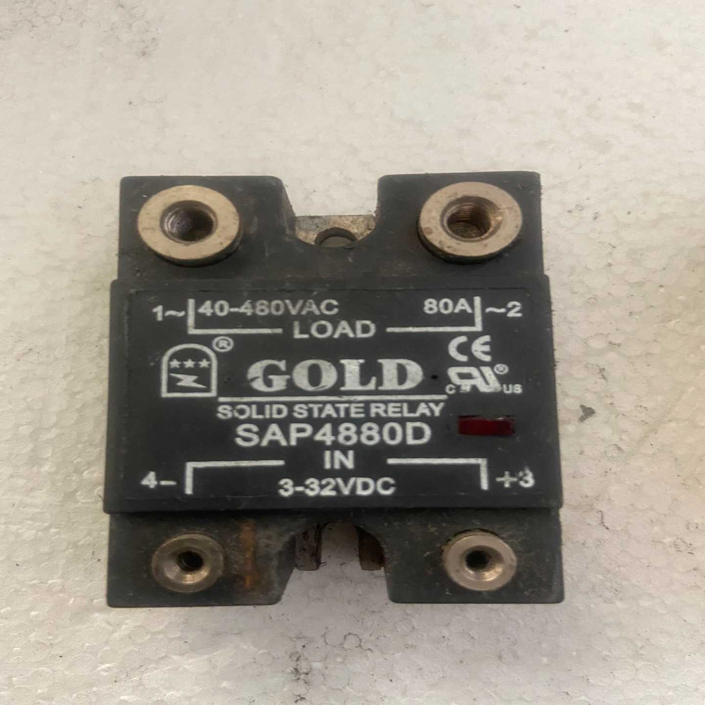 【请询价】固特GOLD单相固态继电器SAP4880D直流控交流 功能正