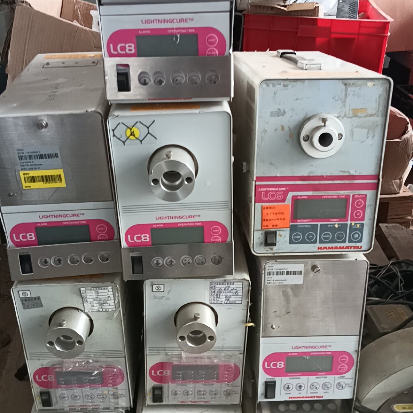 拍前询价：日本滨松LC8点光源LC6