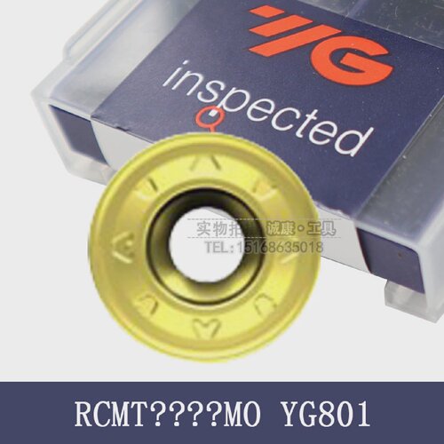 进口韩国YG数控刀片RCMT0602/0803/10T3/1204MOYG801