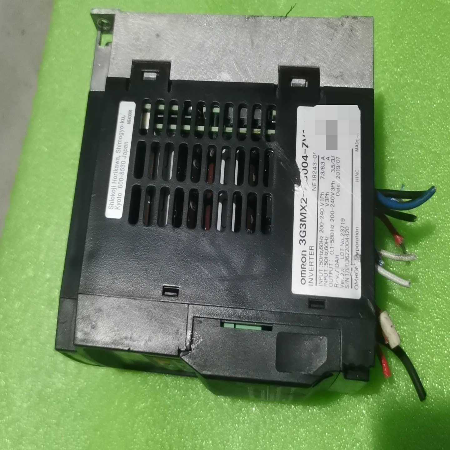 变频器3G3MX2-AB004-ZV1实物图测试询价