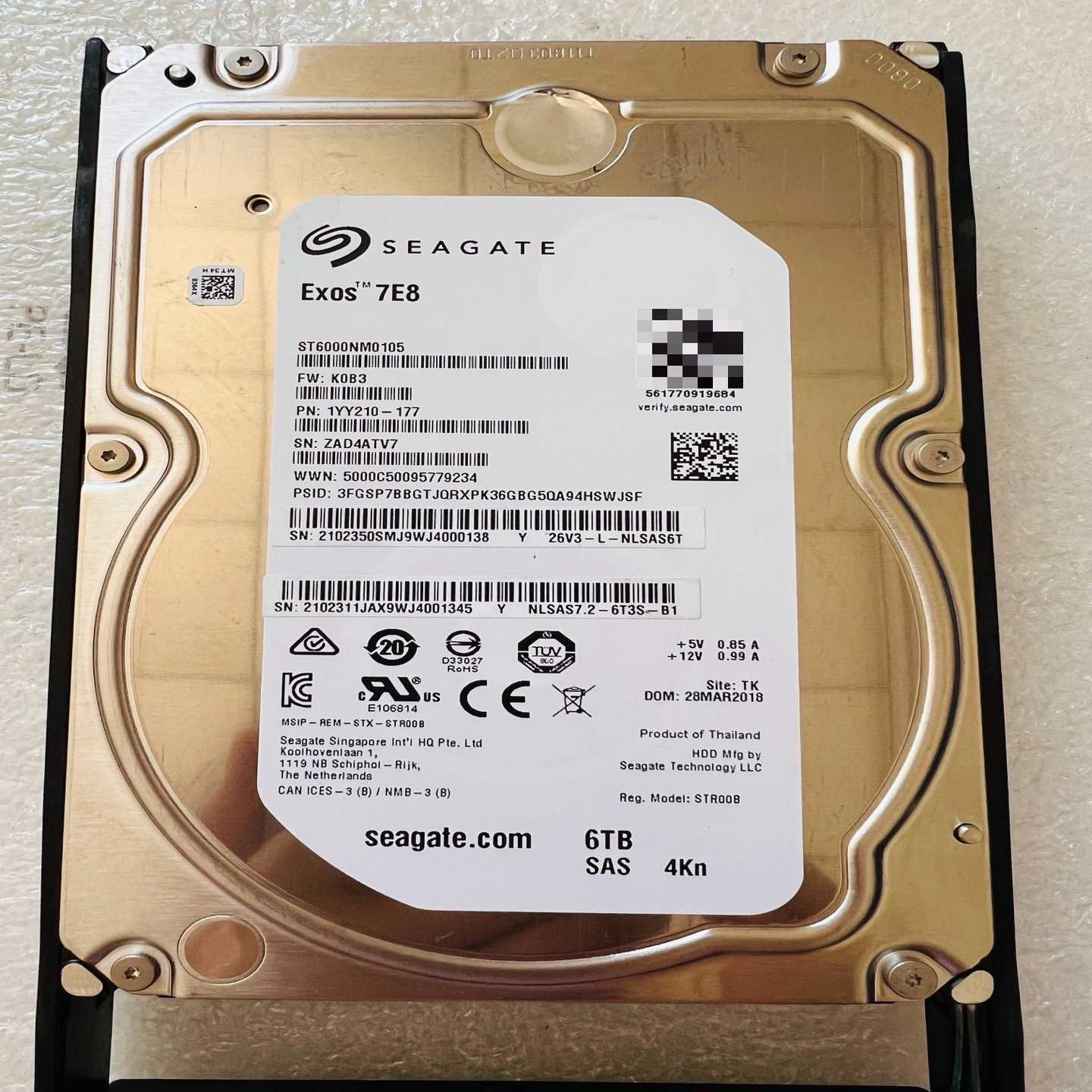 （请询价）02350SMJ  2600V3 6TB 7.2K NL S