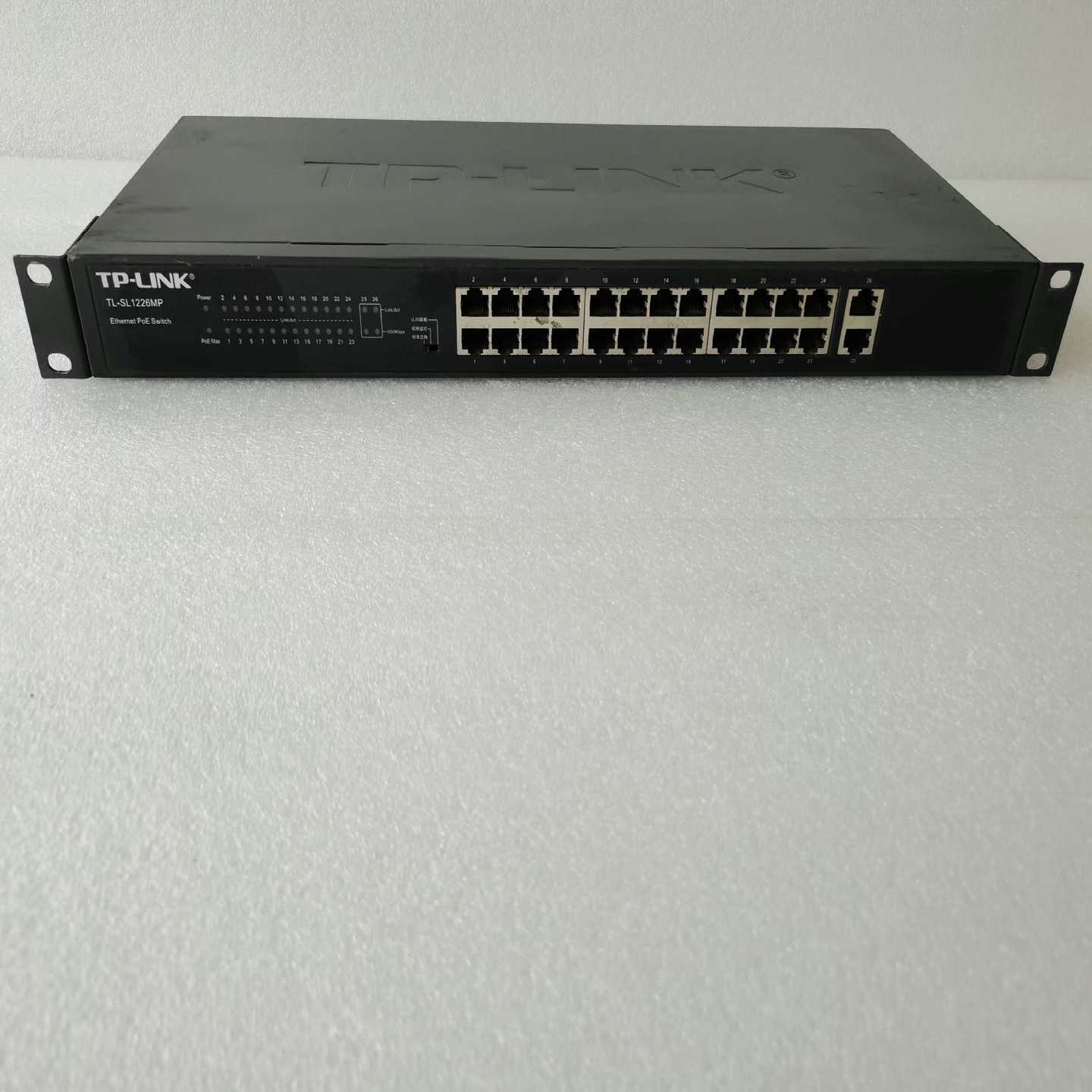 【星慕电子】TL-SL1226MP.24口百兆两电口千兆上行POE交换机