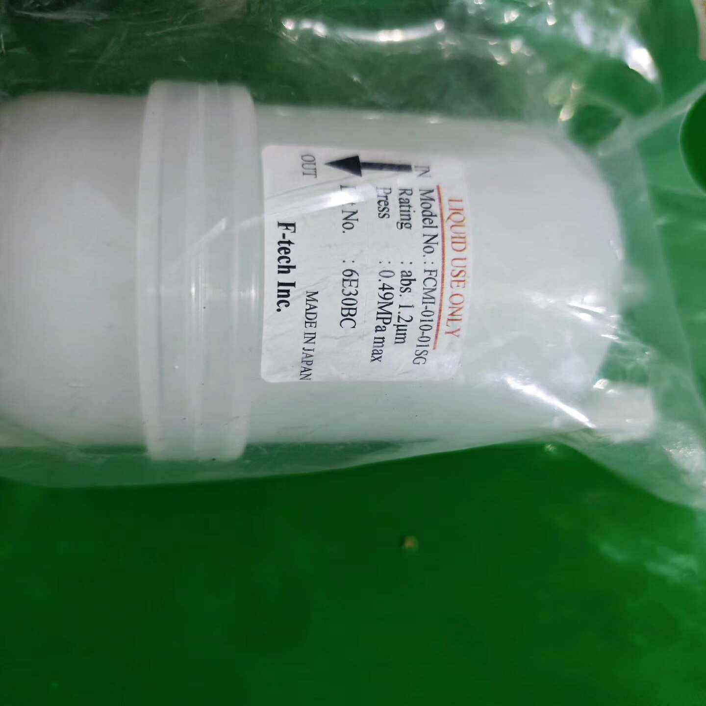 日本进口F-techInc.囊式过滤器FCMI-010-0--议价商品