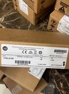 议价1756-IA16I 美国AB罗克韦尔PLC模块ControlLogix系列质保一年