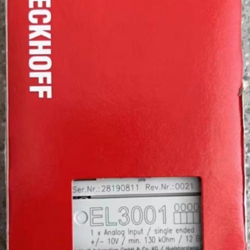 EL3001倍福模块全新正品行货没拆封现货供应顺丰包邮-议价