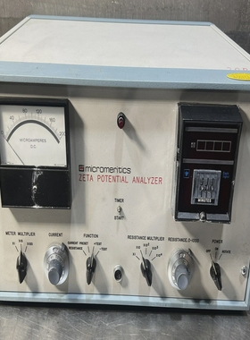 SurplusMicromeriticsZeta电位分析仪。ZetaPot.Analy型号