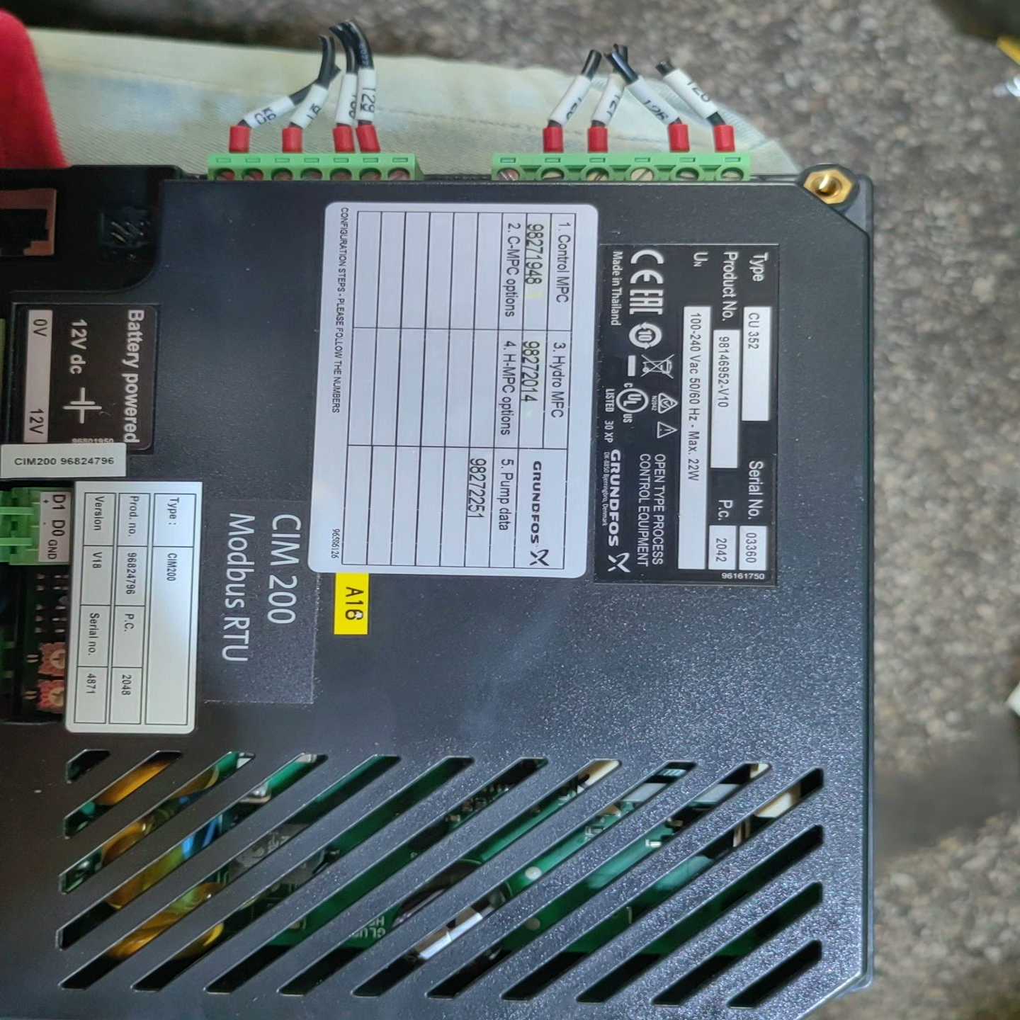 拆机GRUNDFOS格兰富CU352实物如图二手-议价