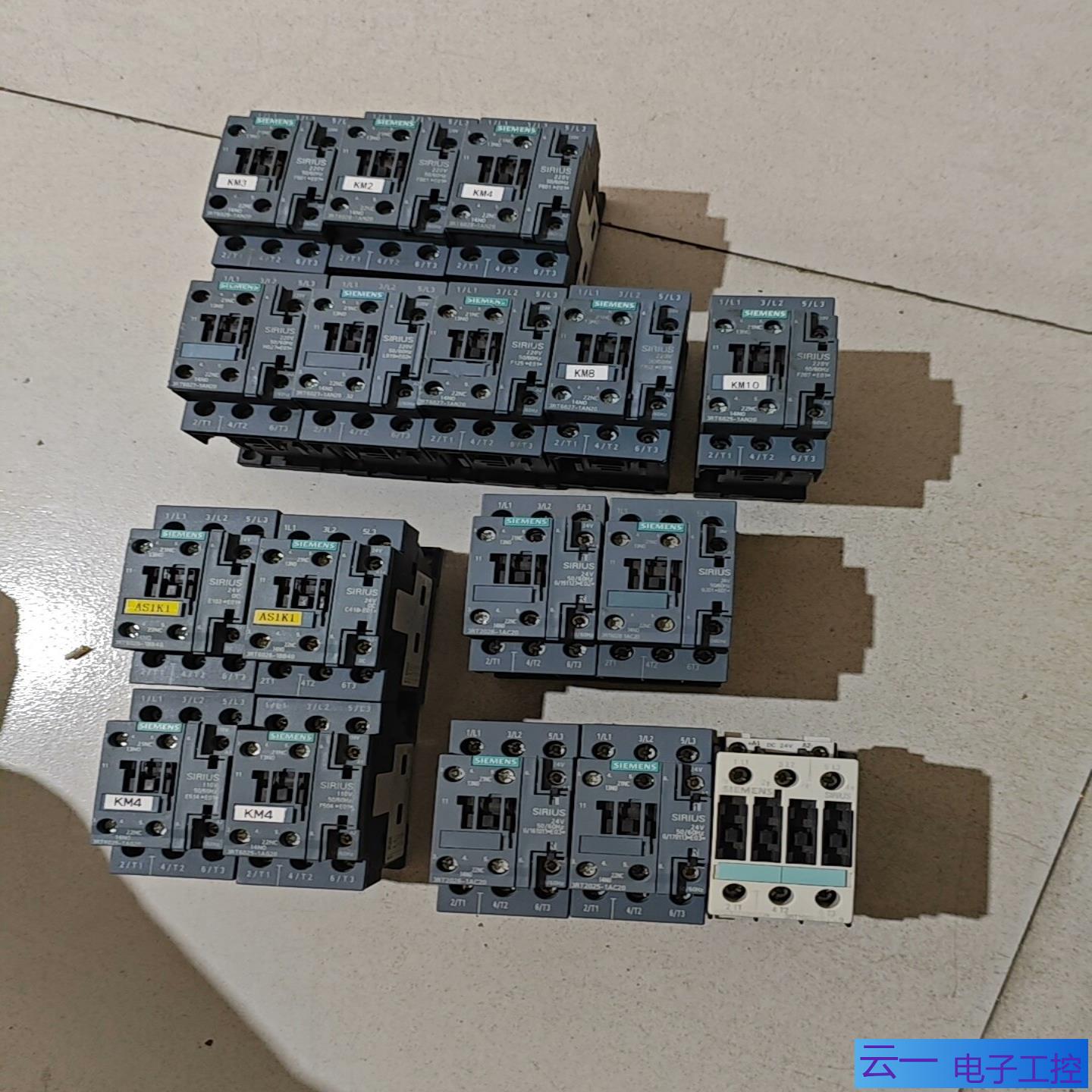 品牌接触器型号个数表格；议价