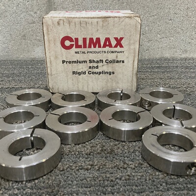 CLIMAX H1C106S SHAFT COLLARS  RIGID COUPLINGS 222 LOT OF 10