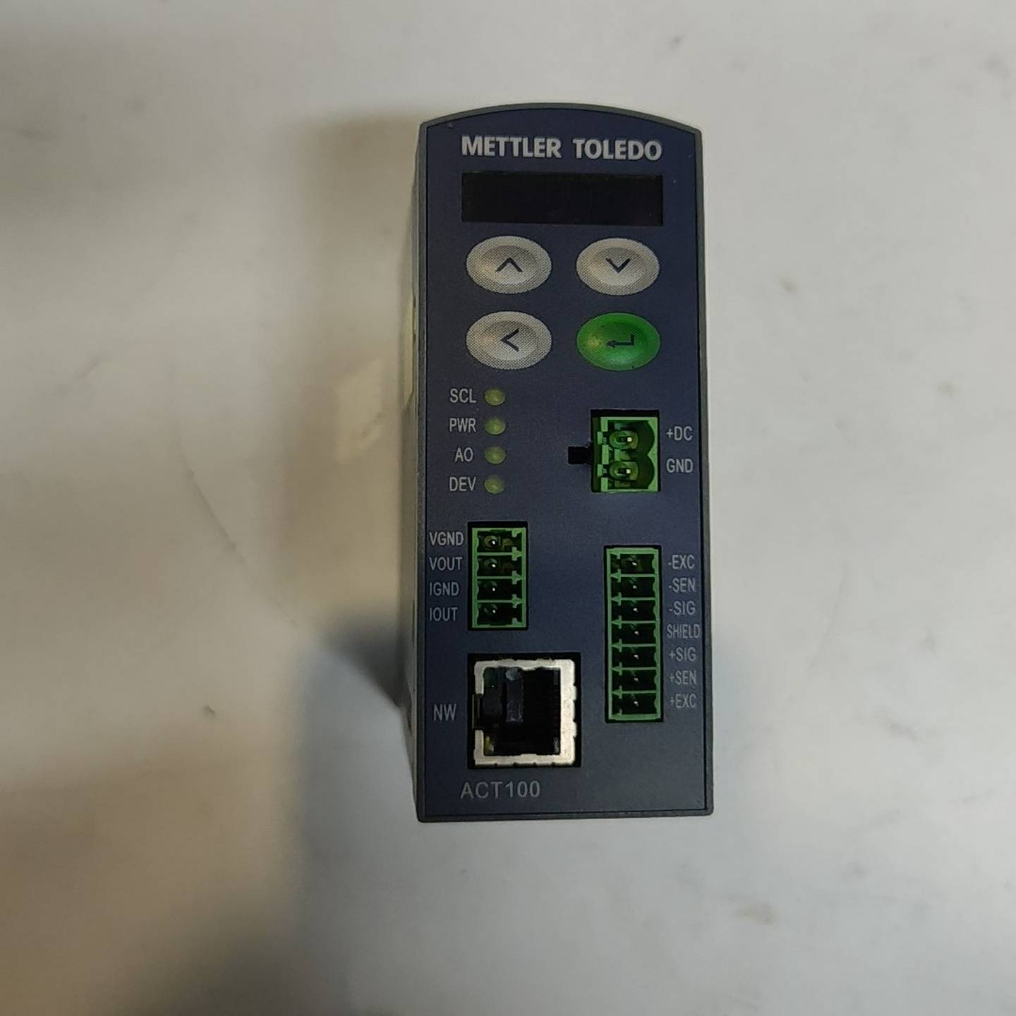 询价梅特勒托利多ACT100称重变送器，2021年3月产，型号A