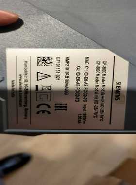 SICAMA8000控制器CP-8000主模块带I询价