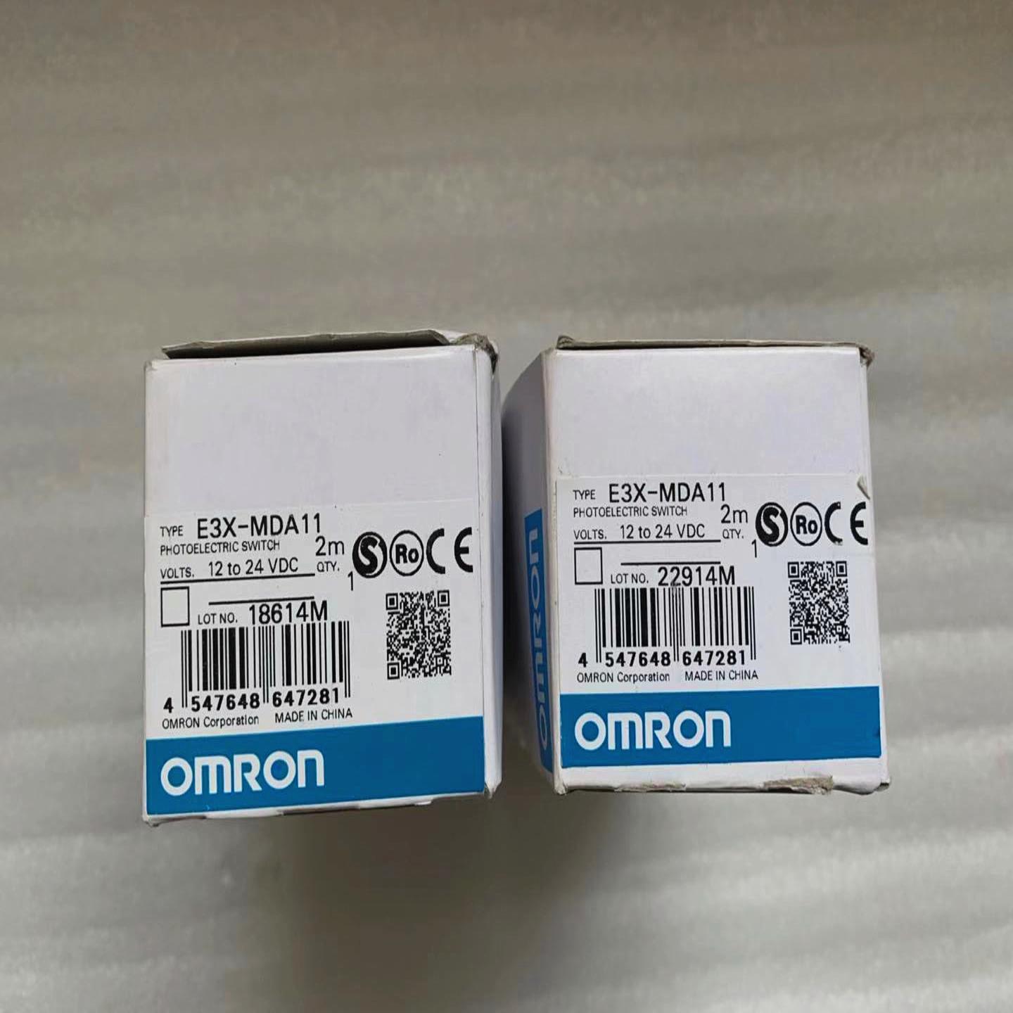 全新 原装 正品 进口欧姆龙双显光纤传感器 E3X-MDA11 当日发询价