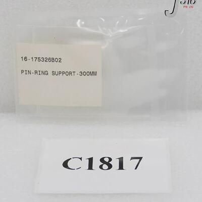 C1817 ASM SUPPORT PIN SUSCEPTOR RING QUARTZ 0.140 300MM NEW