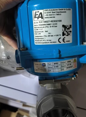 配件ENDArmaturen电动执行器KA110027NE032100议价