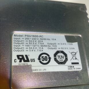 议价 PSU CR5D0PSUAC00 1600W交流电源模块